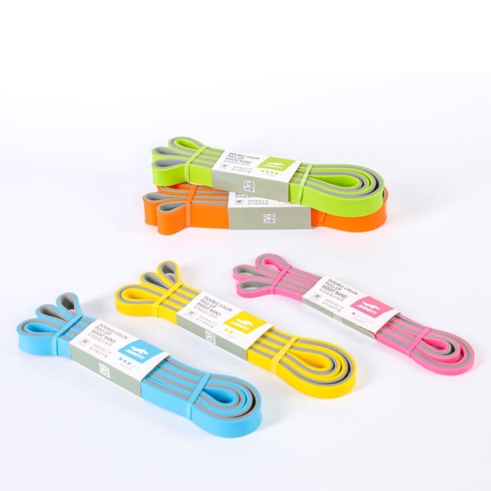 Dual Layer Pull Up Assist Resistance Exercise Band